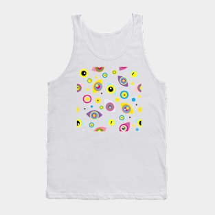 Multi-colored eyes Tank Top